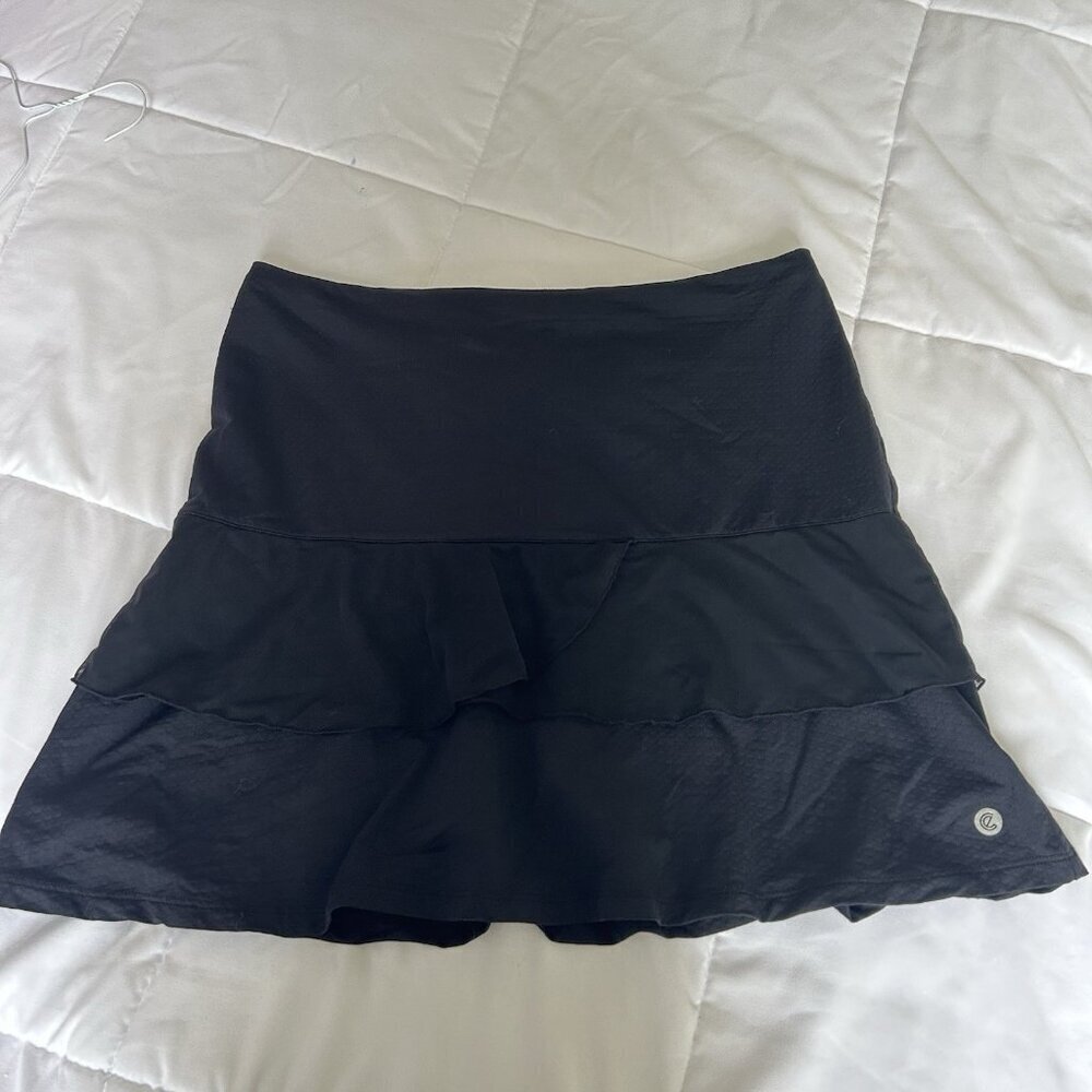 Bette & Court Womens Medium M Black Skort Skirt Tennis Golf Pickleball - Picture 1 of 8